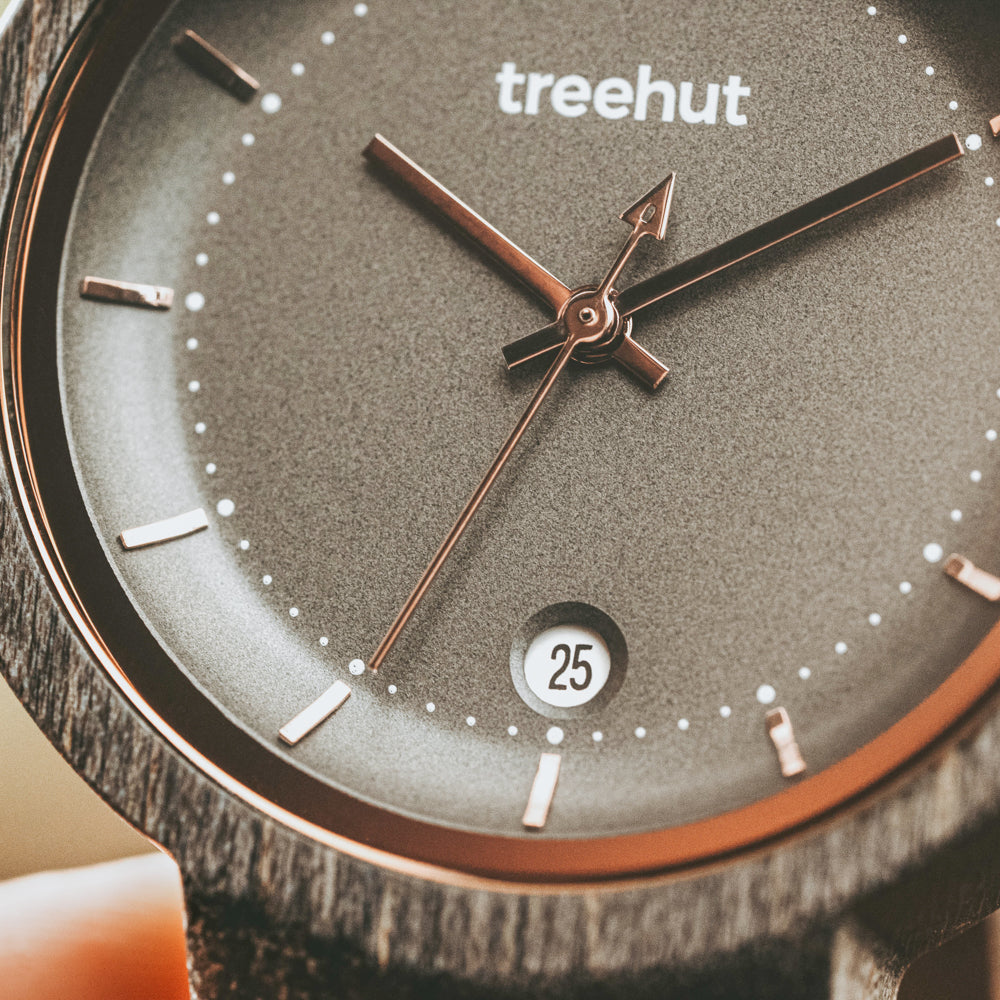 Theory Grey Maple Women's Wooden Watch