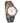 Theory Grey White Women's Wooden Watch