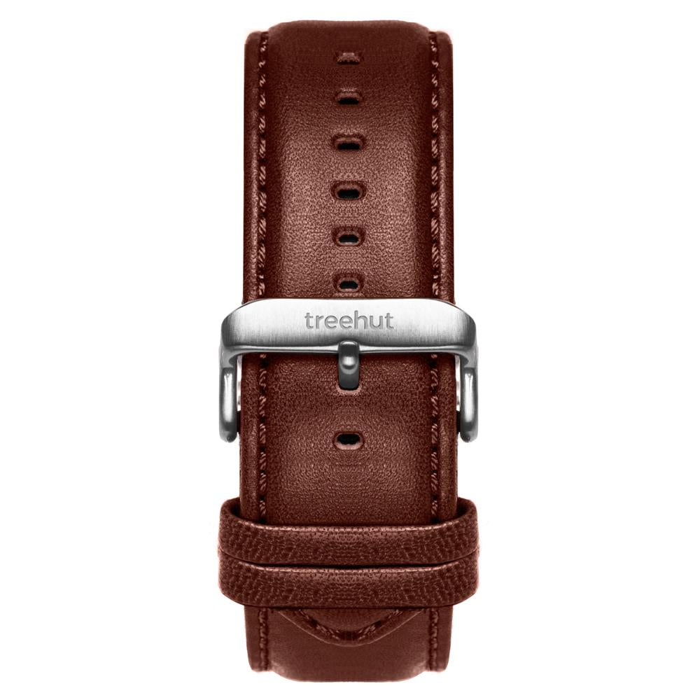 brown leather watch band