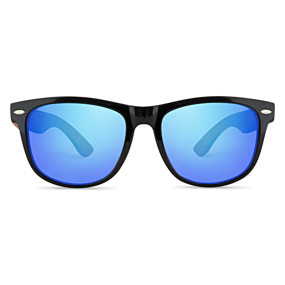 Bali 64 Brown Men's Wooden Sunglasses
