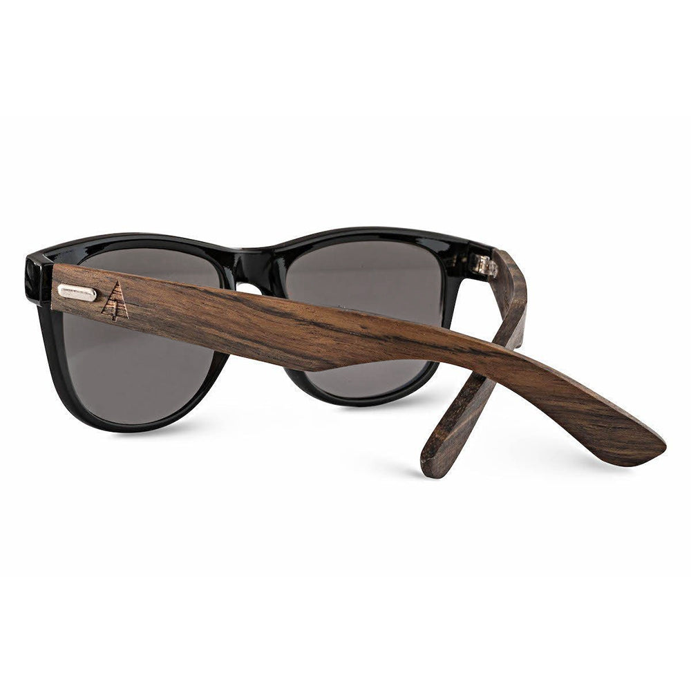 Bali 64 Black Men's Wooden Sunglasses
