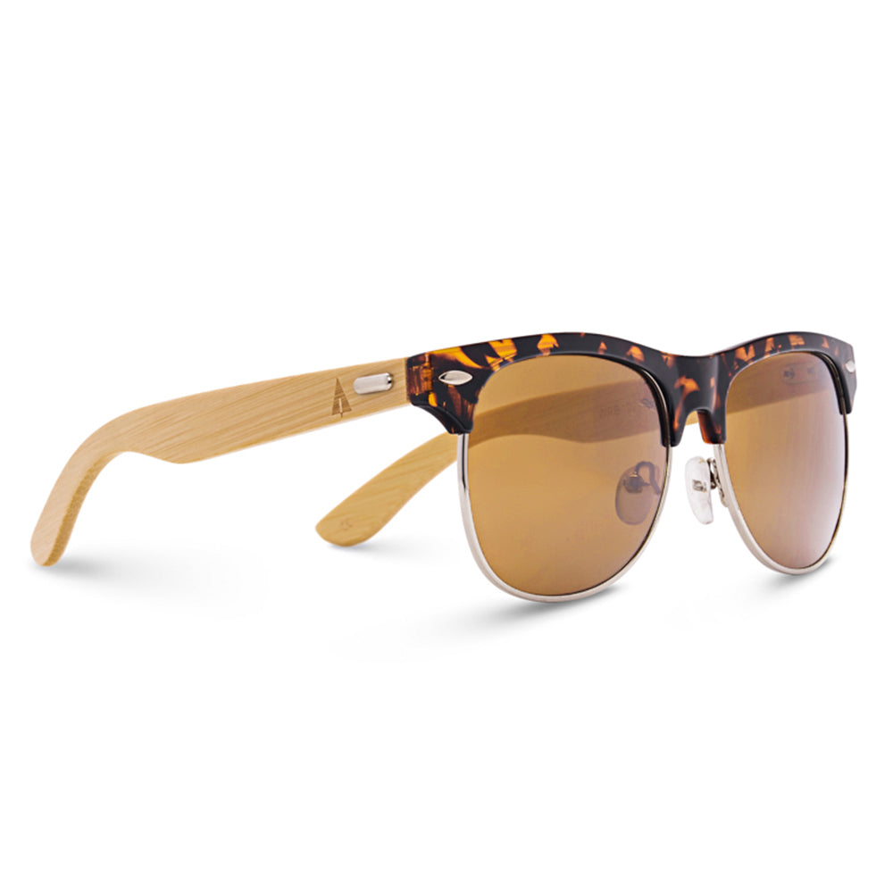 wooden sunglasses in gift set for men