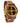 Summit Tiger Eye Zebrawood Men's Marble Wooden Watch