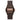 Sojourn Blue Marble Ebony Men's Wooden Watch