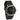 Bay Black Marble Ebony Men's Stainless Steel Wooden Watch