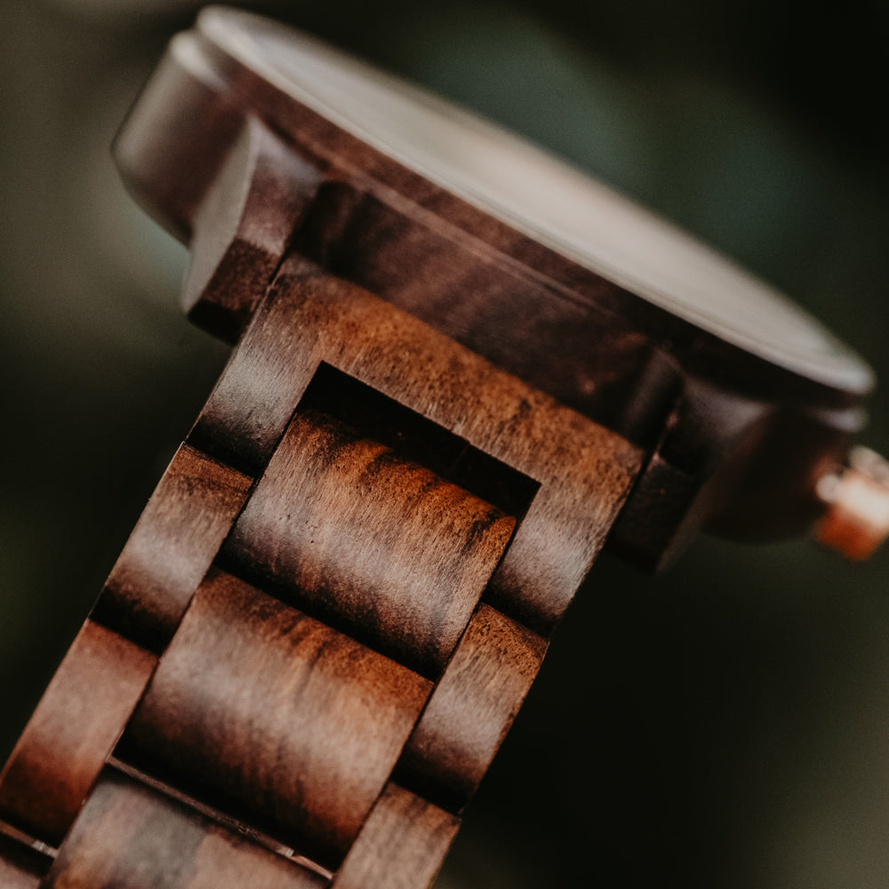 charity: water Odyssey Men's Marble Wooden Watch