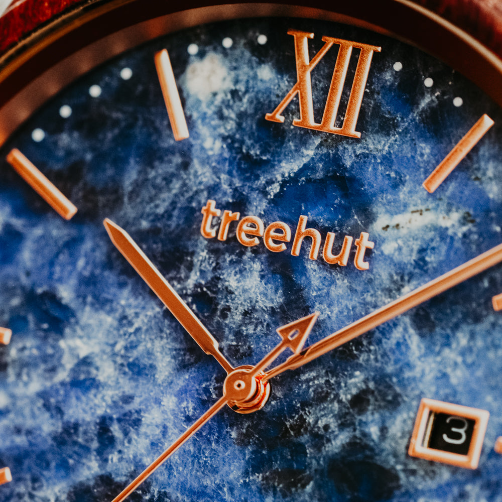 charity: water Odyssey Men's Marble Wooden Watch