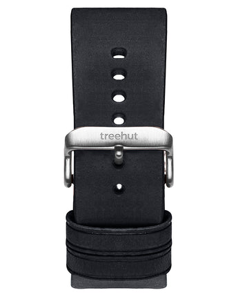 24mm Classic Black Band For Men