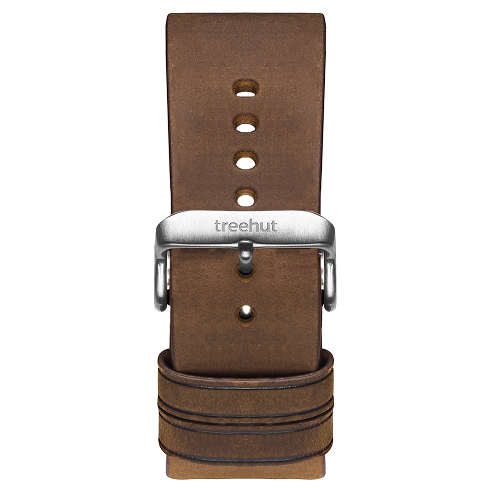 24mm Classic Brown Band For Men
