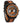Mission Hawaii Koa Black Men's Stainless Steel Wooden Watch