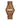 Sojourn Tiger Eye Zebrawood Men's Marble Wooden Watch