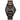 Aster Green Marble Walnut Men's Chrono Stainless Steel Wooden Watch