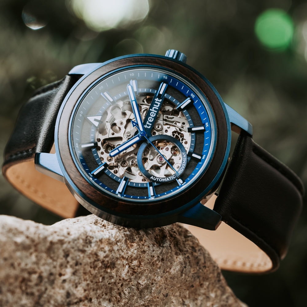 Immortal Ebony Black Automatic Men's Wooden Watch