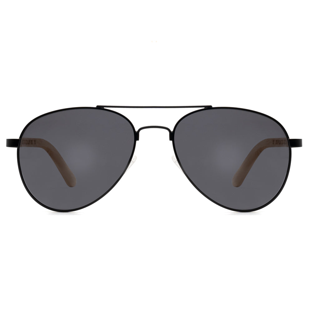 Top Gun 51 Men's Wooden Sunglasses