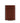 Brown Vertical Card Case With Clip Men's Genuine Leather Wallet