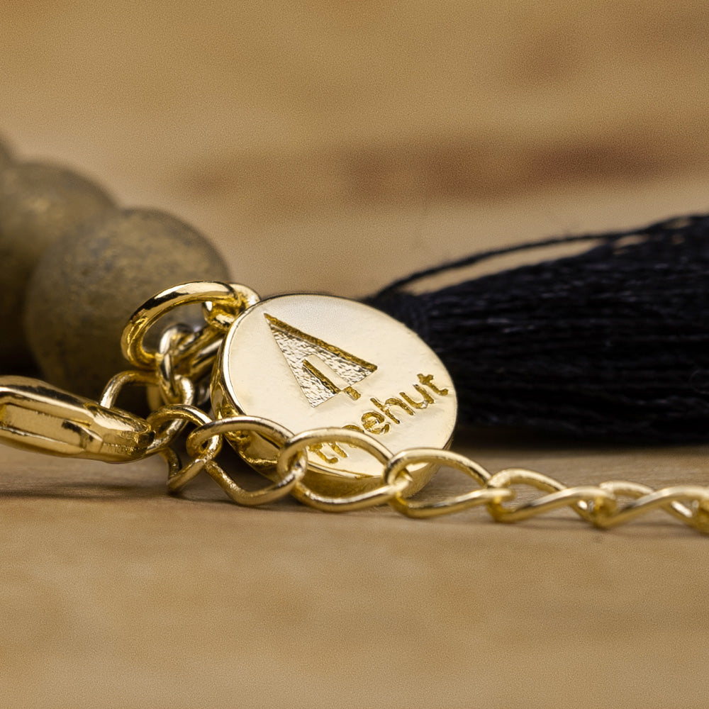 bead tassel bracelet