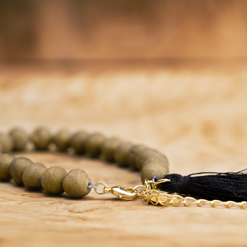 bead tassel bracelet
