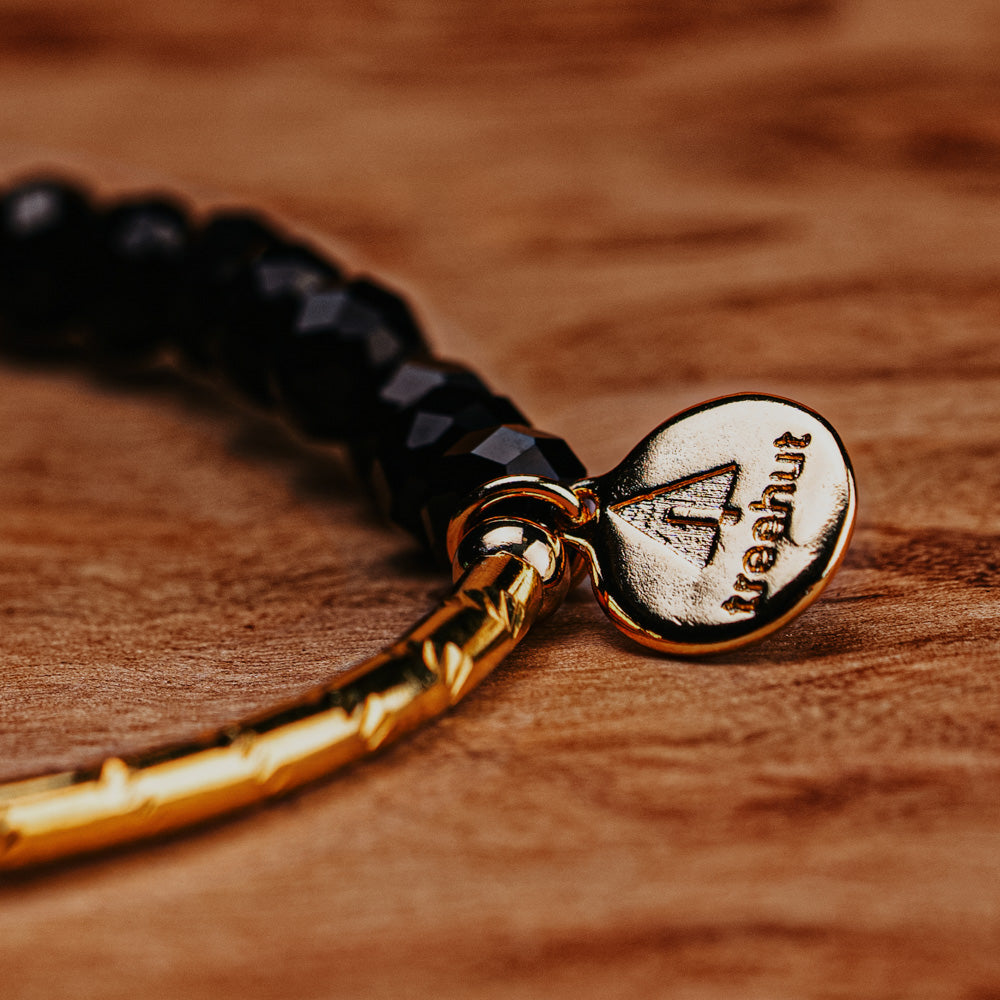 black crystal bracelet
