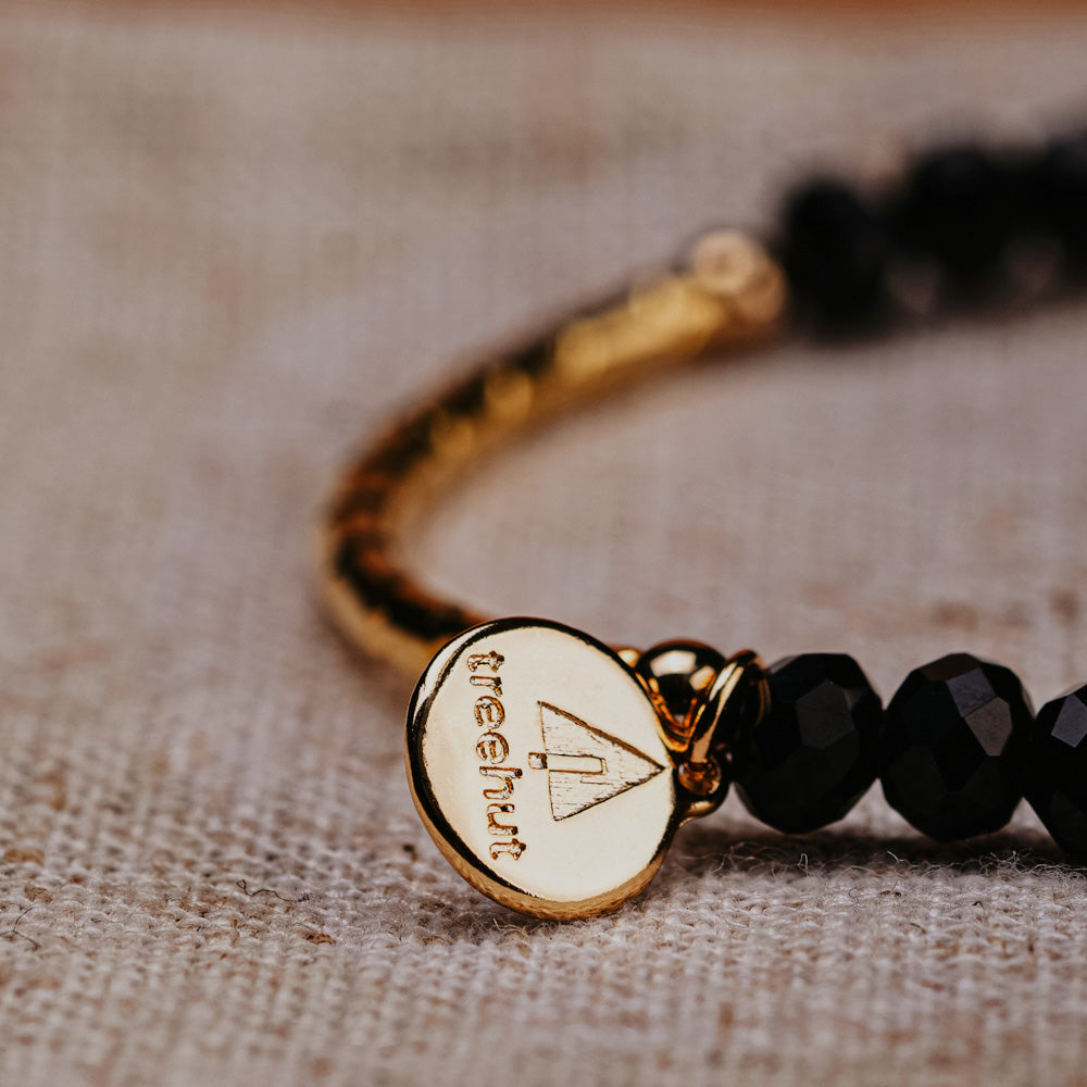 black crystal bracelet
