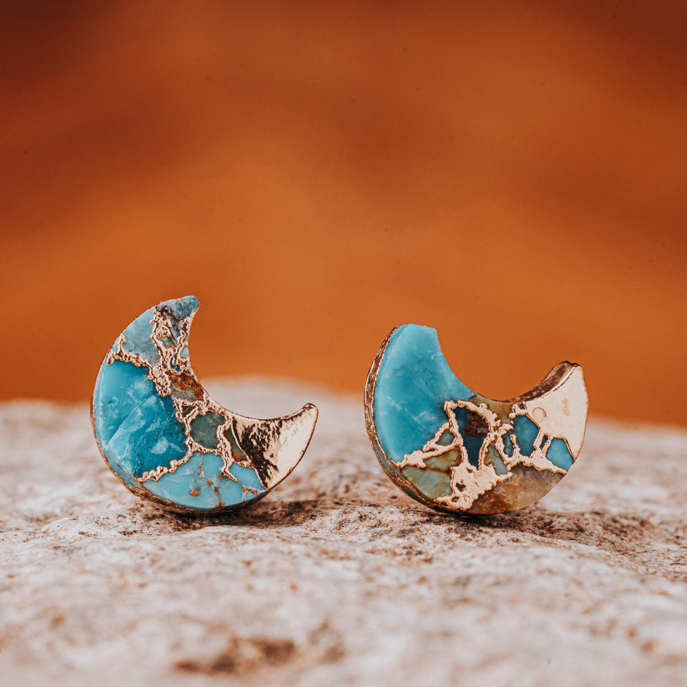 Turquoise Stud Earrings