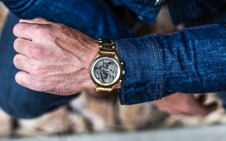 The New Rise Collection | Wood + Marble Watch For Men