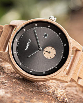 The New Alpine Collection | Wooden Men's Timepiece With Sub-Eye