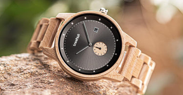 The New Alpine Collection | Wooden Men's Timepiece With Sub-Eye