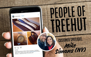 Customer Spotlight: Mike Simons (NY) | Treehut Wooden Watch Review