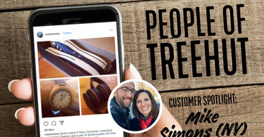 Customer Spotlight: Mike Simons (NY) | Treehut Wooden Watch Review