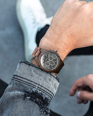 How to Adjust Your Watch (The Right Way) | Wooden Chronograph Watch For Men