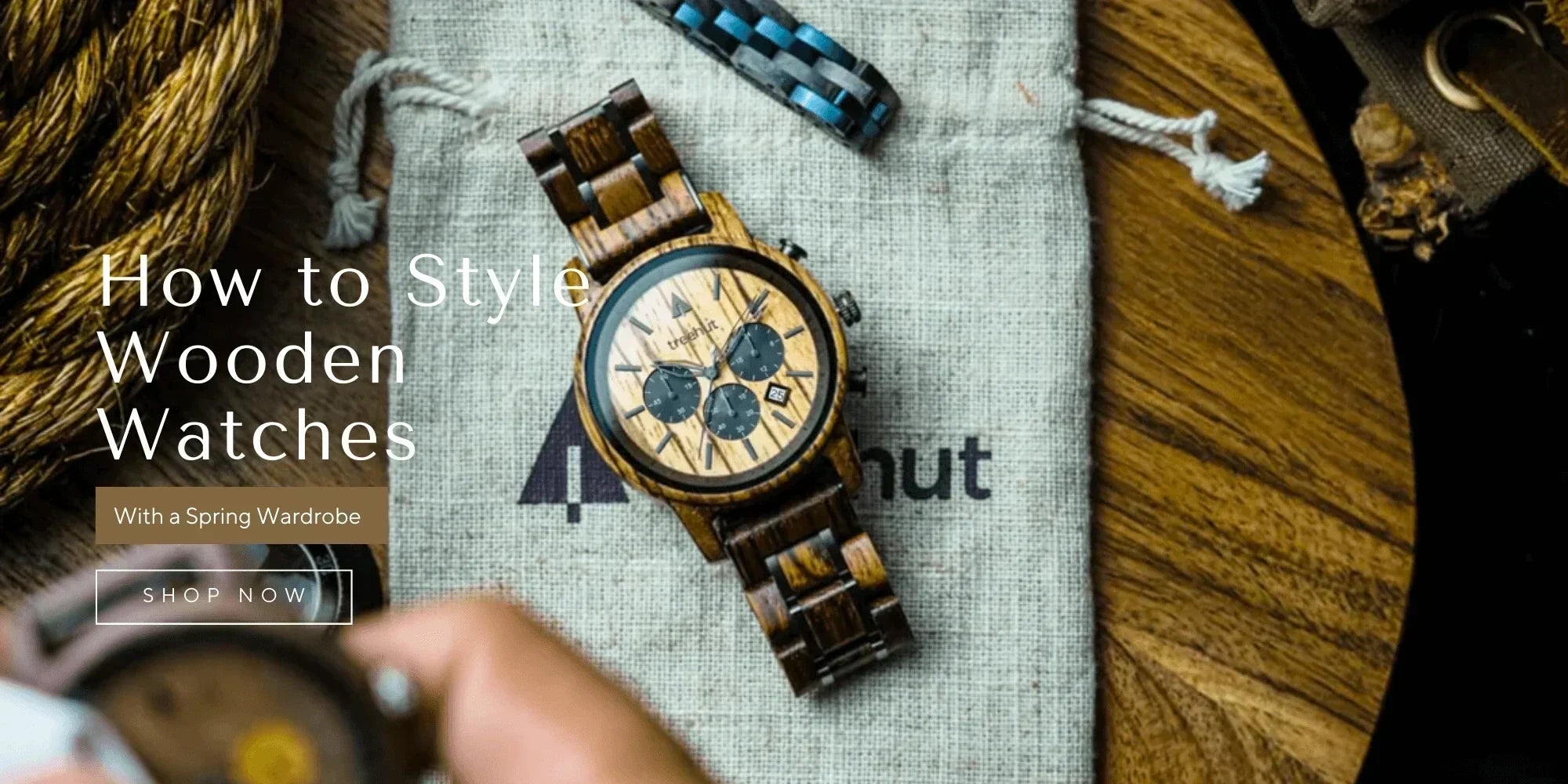 How to Style Wooden Watches With a Spring Wardrobe
