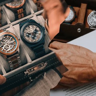 how to wear a watch with a suit