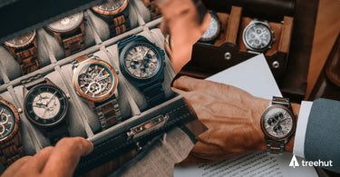 how to wear a watch with a suit