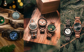 Personalized Christmas Wooden Watches