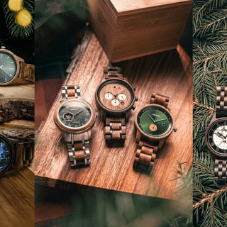 Personalized Christmas Wooden Watches