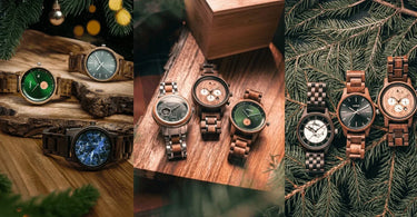 Personalized Christmas Wooden Watches