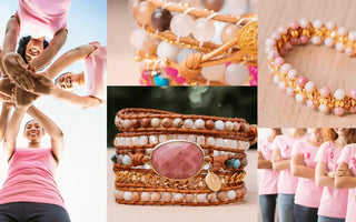 pink bracelets breast cancer awareness