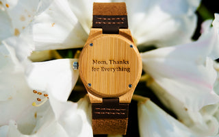 Best Gift for Mothers Day | Things To Do With Mom On Mother's Day | Wooden Watch for Her