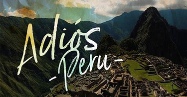 Adiós Peru