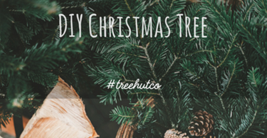 DIY Tree Hut Christmas Trees
