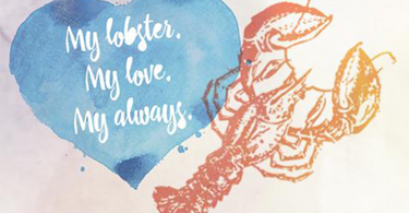 Romantic Engravings We Love: My lobster. My love. My always.