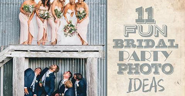 11 Fun Bridal Party Photo Ideas