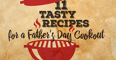 11 Tasty Recipes for a Father's Day Cookout