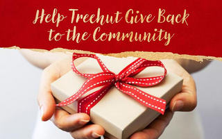 Help Treehut Give Back to the Community