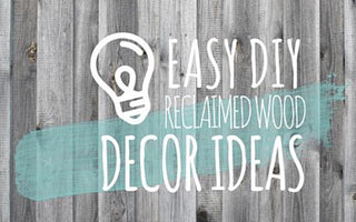 7 Easy DIY Reclaimed Wood Decor Projects