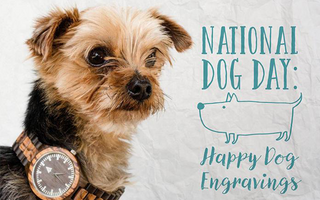 National Dog Day: Happy Dog Engravings