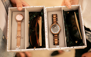 New!! Wood and Marble Watch Gift Box Sets!