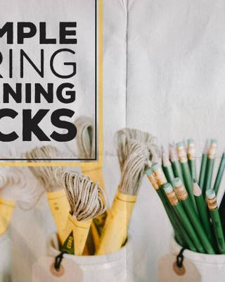 8 Simple Spring Cleaning Hacks | Treehut Wooden Watches