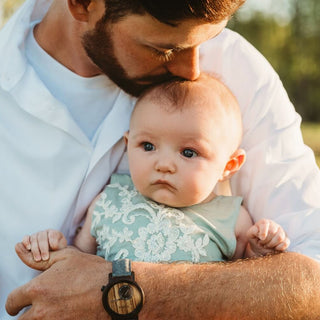 engraved wooden watches for dad