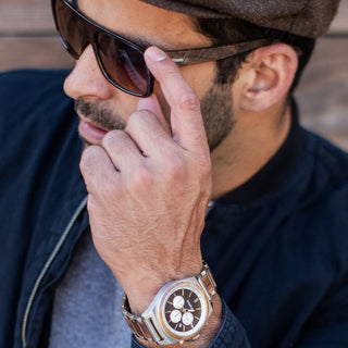  how to style a silver watch
